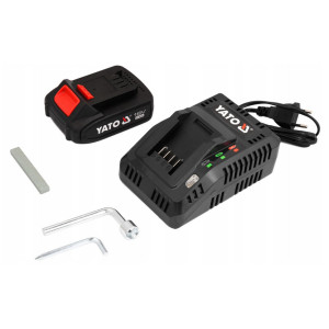 SEKATOR DO GAŁĘZI 18V, 30 MM, 60 CIĘĆ/MIN YATO – YT-828377 (AKUMULATOR 2 AH)
